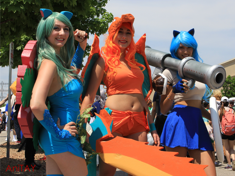 The Three Starters - Pokemon